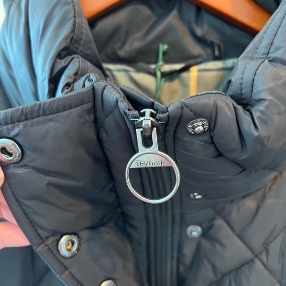 Barbour Hoxa Plus Size Quilted Jacket Size 1X Coat - Picture 3 of 16